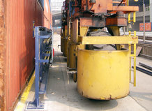 Energy supply for RTG Yard Application