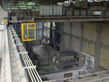 Process Cranes in a cement works
